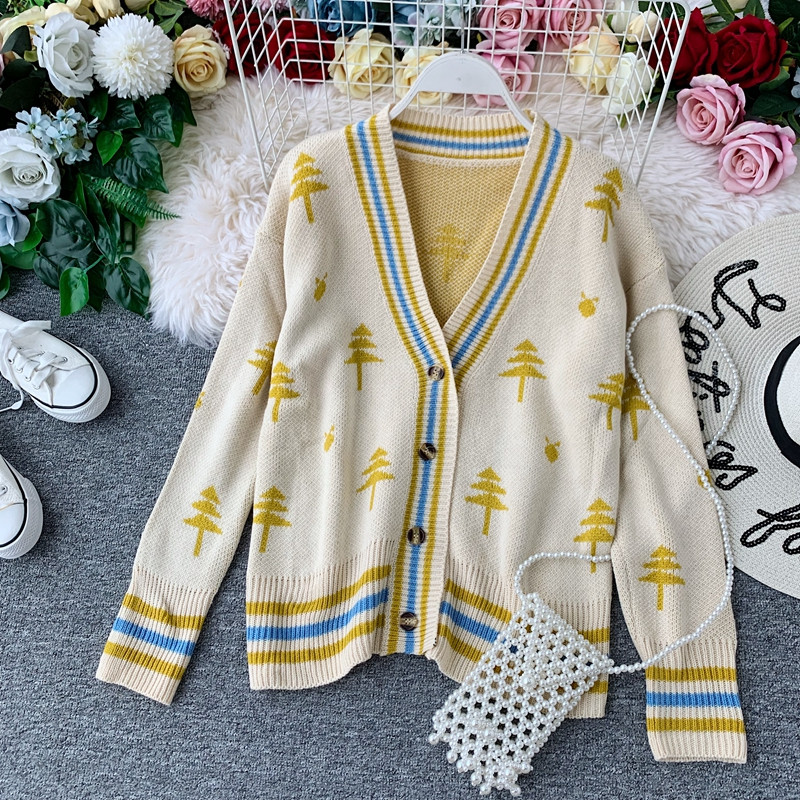 Őszi női mellény V-nyakkal és gombokkal, négy színben