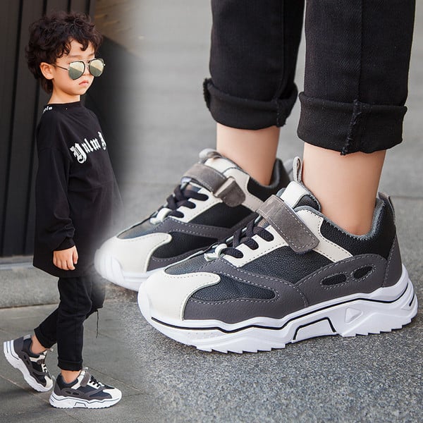 Καθημερινά παιδικά πάνινα παπούτσια σε δύο χρώματα- για αγόρια και κορίτσια
