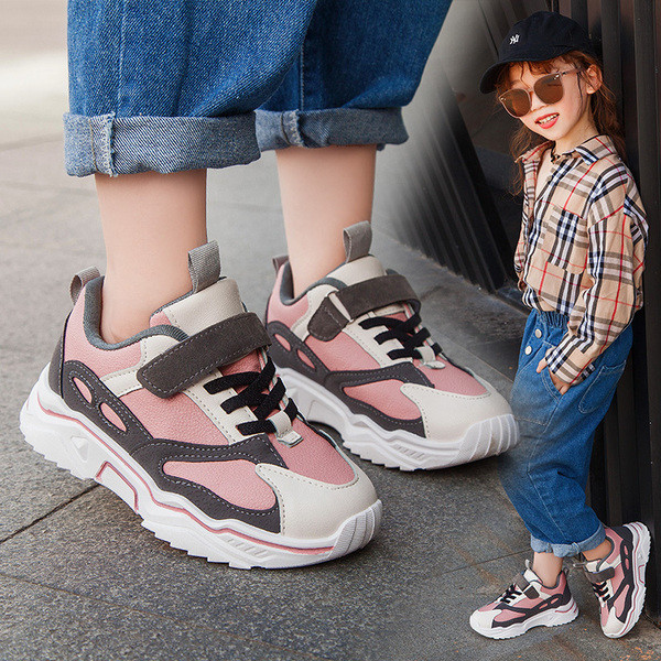 Καθημερινά παιδικά πάνινα παπούτσια σε δύο χρώματα- για αγόρια και κορίτσια