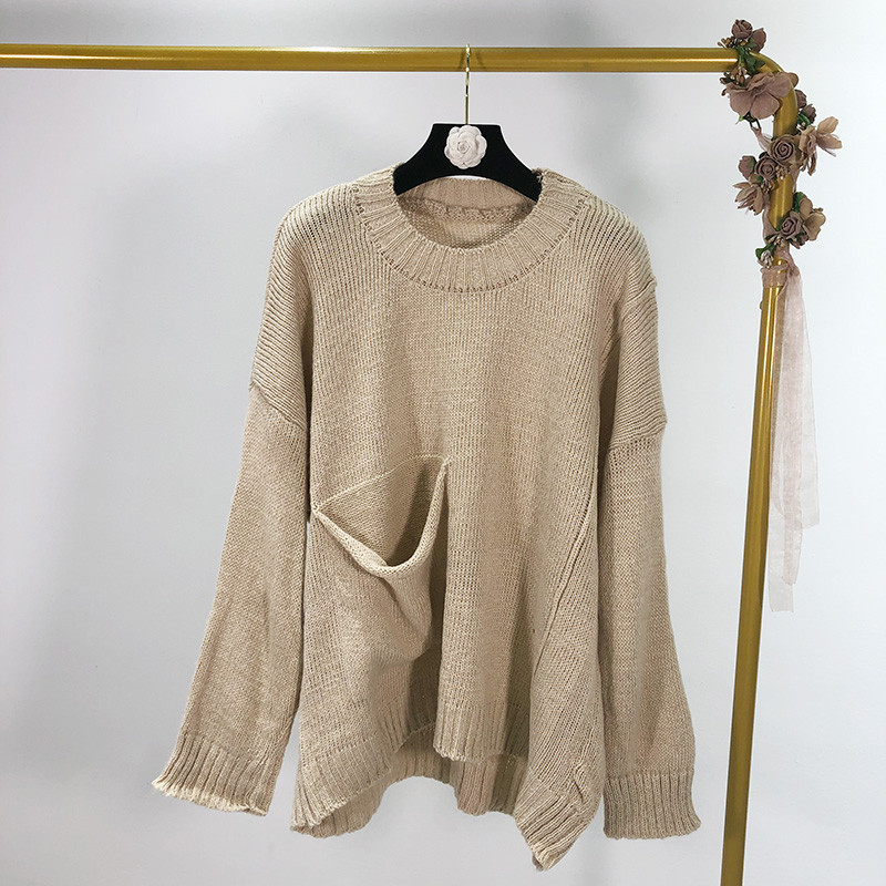 Női alkalmi pulóver jove három színben - széles modell