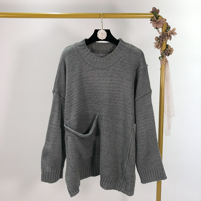 Női alkalmi pulóver jove három színben - széles modell