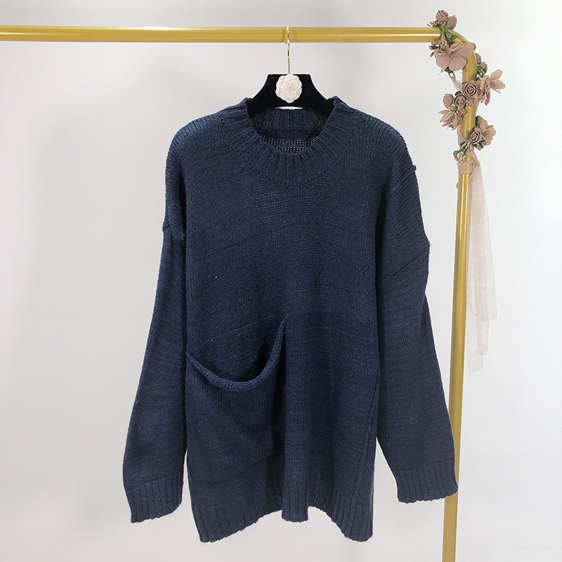 Női alkalmi pulóver jove három színben - széles modell