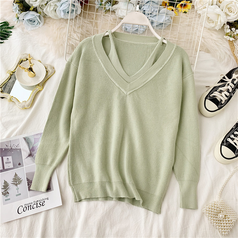 Őszi női pulóver különböző színekben