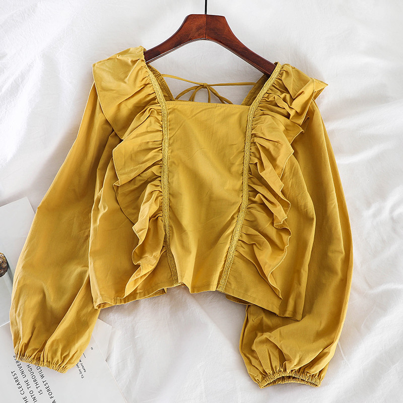 Hétköznapi női ing, hosszú ujjal és nyakkendővel több színben