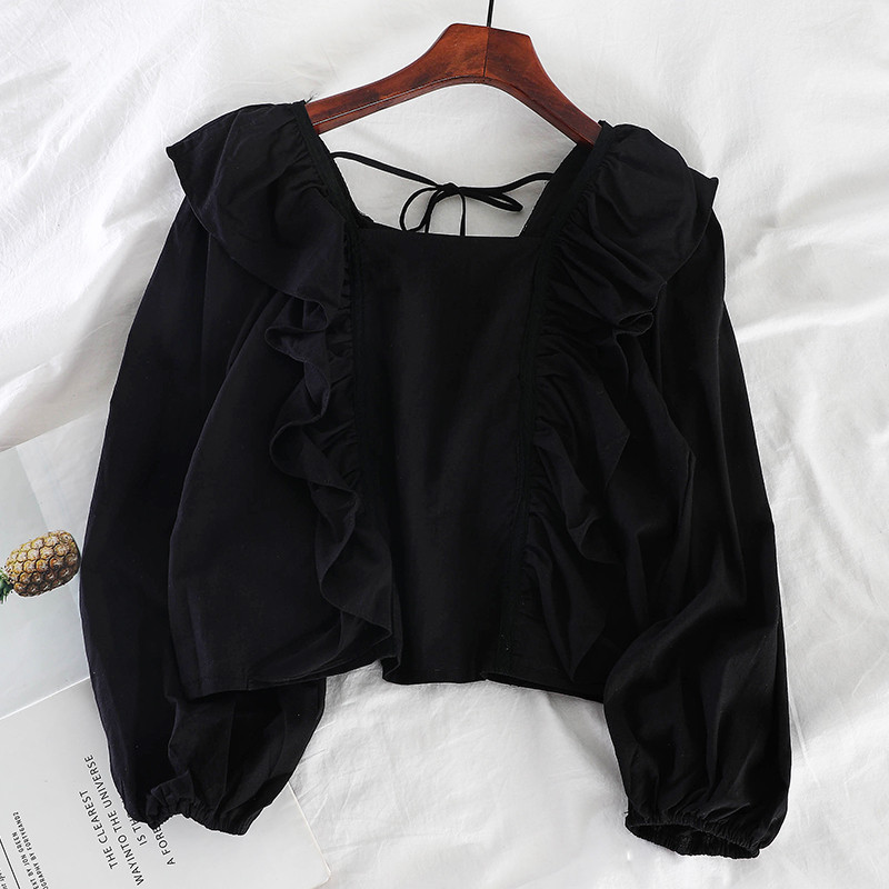 Hétköznapi női ing, hosszú ujjal és nyakkendővel több színben