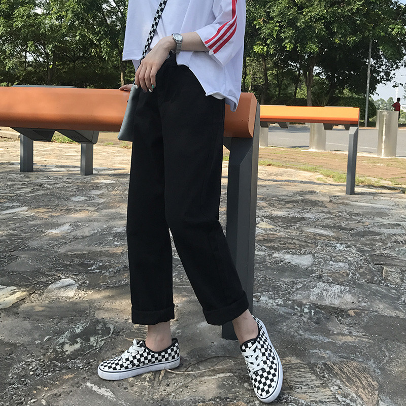 Alkalmi női farmer három színben - egyenes modell