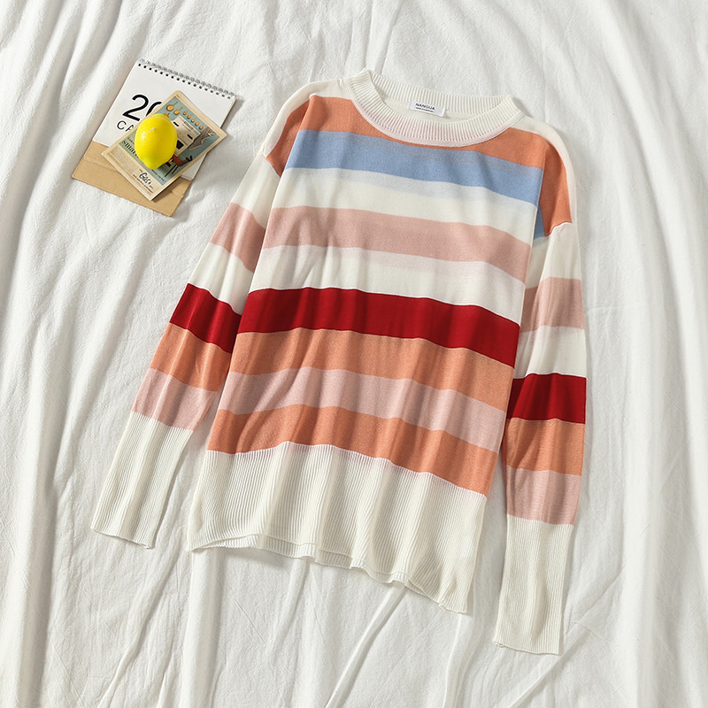 Női alkalmi blúz két színben O-nyakkal