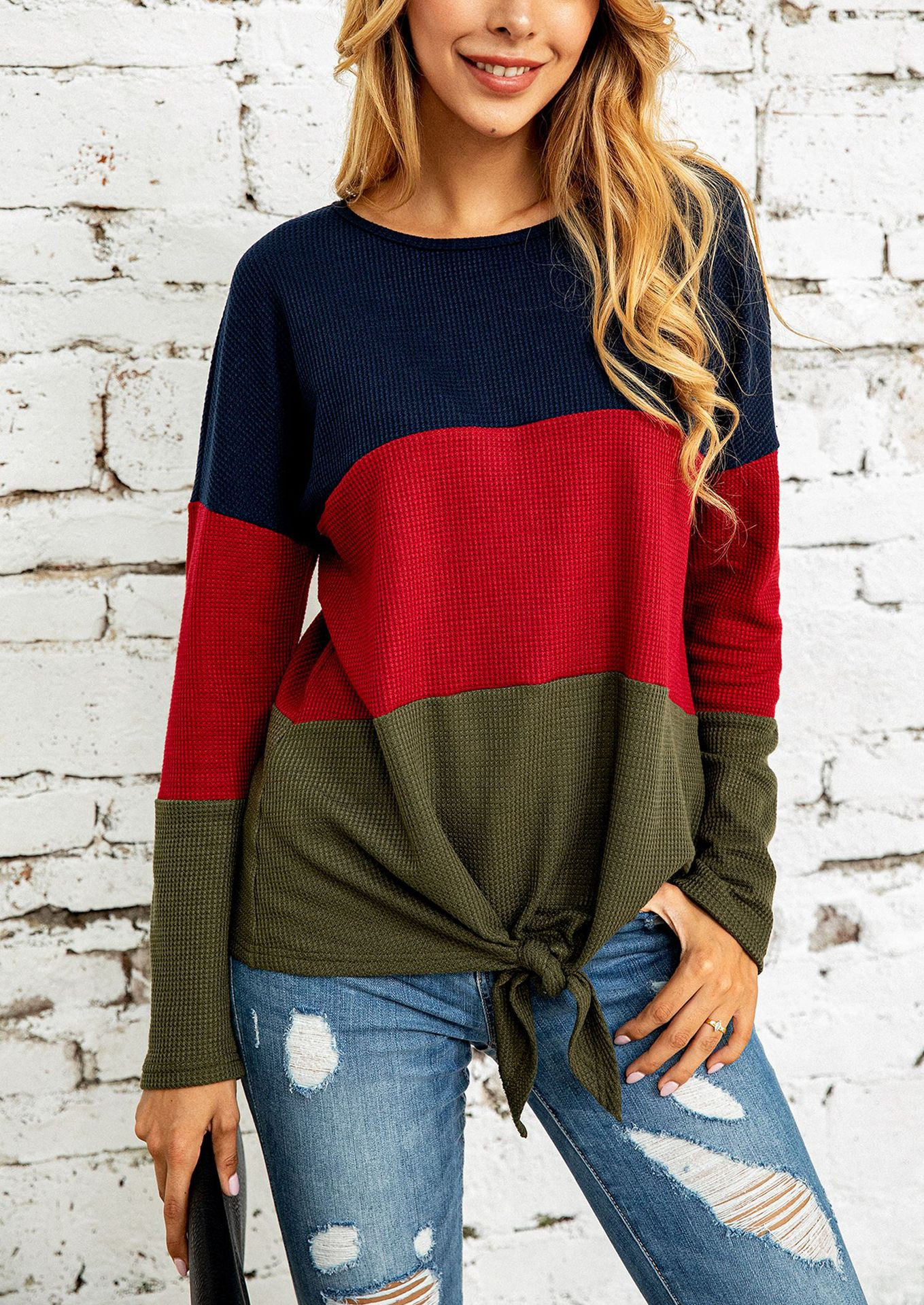 Női hosszú ujjú blúz három színben