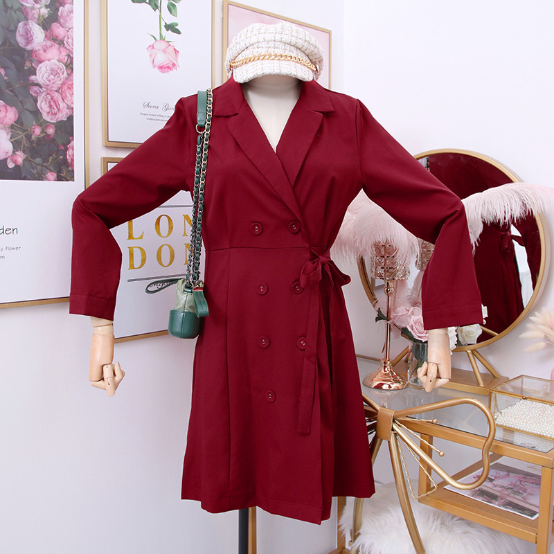 Rochie de dama actuala model nou cu curea si nasturi - patru culori