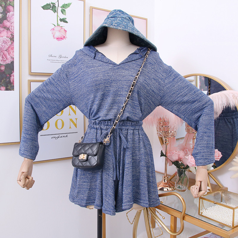 Új modell női blúz szett kapucnival + nadrág több színben