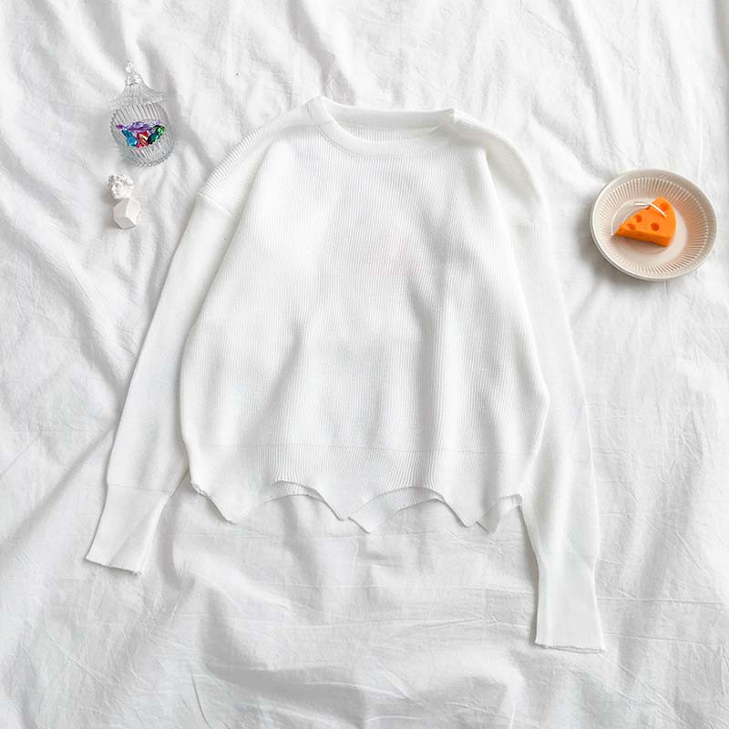 Bluza de dama actuala cu decolteu O in mai multe culori