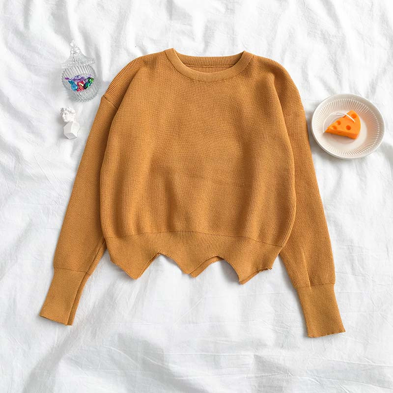 Bluza de dama actuala cu decolteu O in mai multe culori