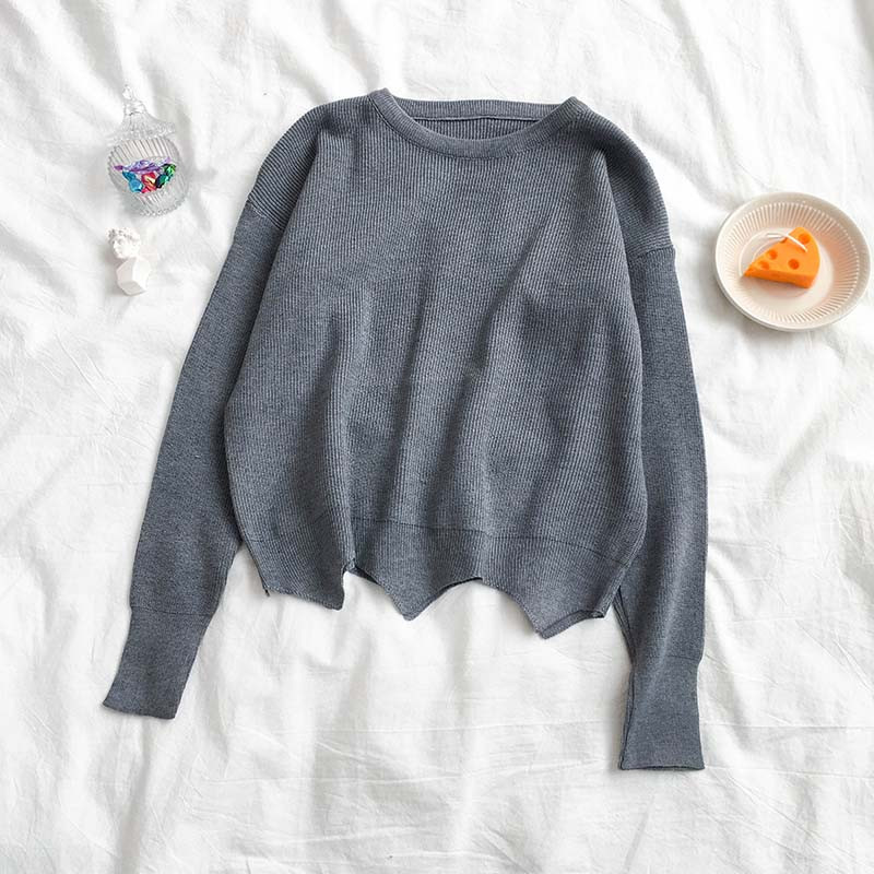 Bluza de dama actuala cu decolteu O in mai multe culori