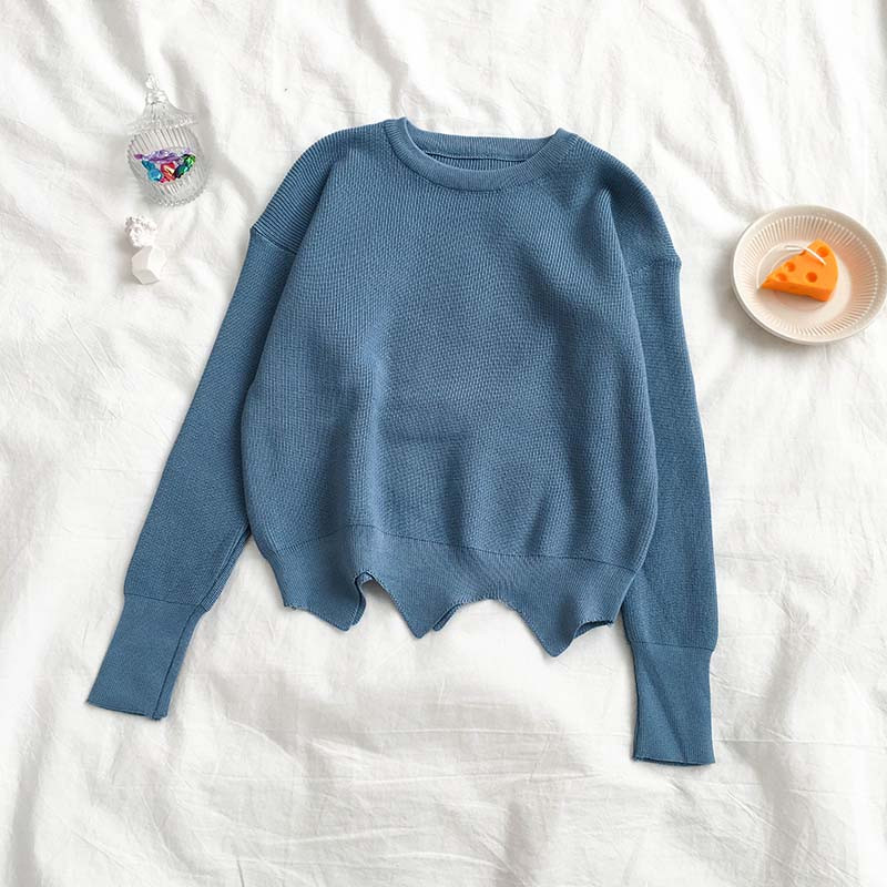 Bluza de dama actuala cu decolteu O in mai multe culori