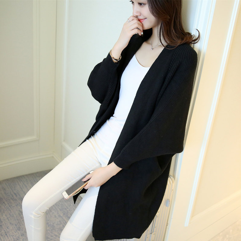 Cardigan de dama model nou cu maneci late in mai multe culori