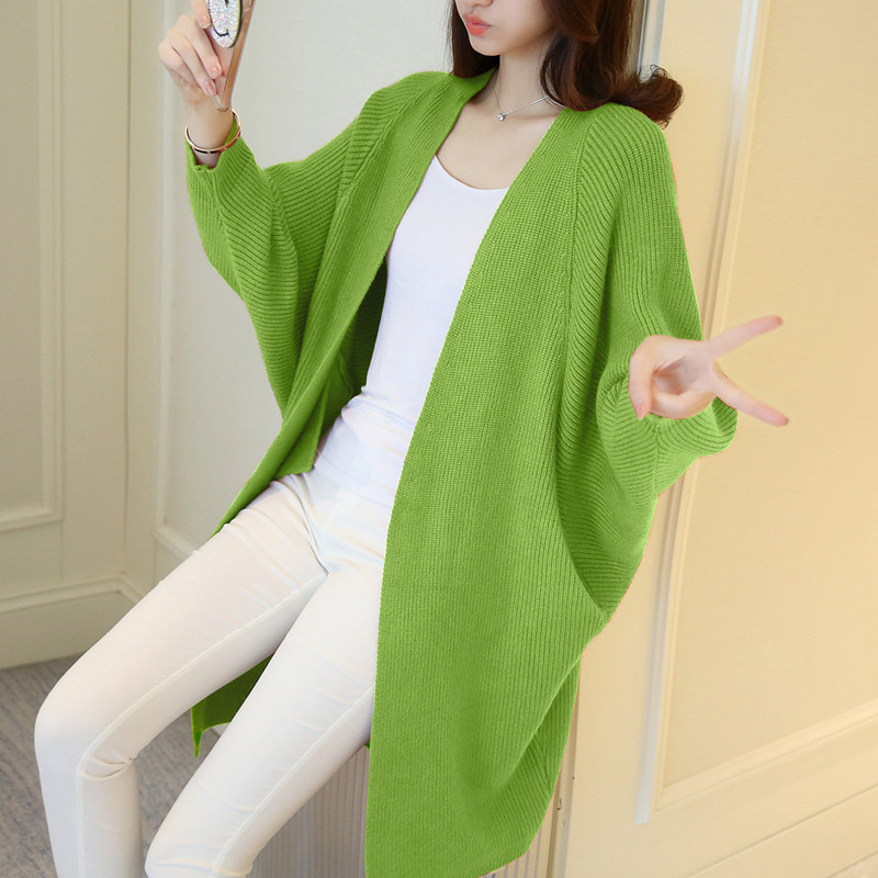 Cardigan de dama model nou cu maneci late in mai multe culori