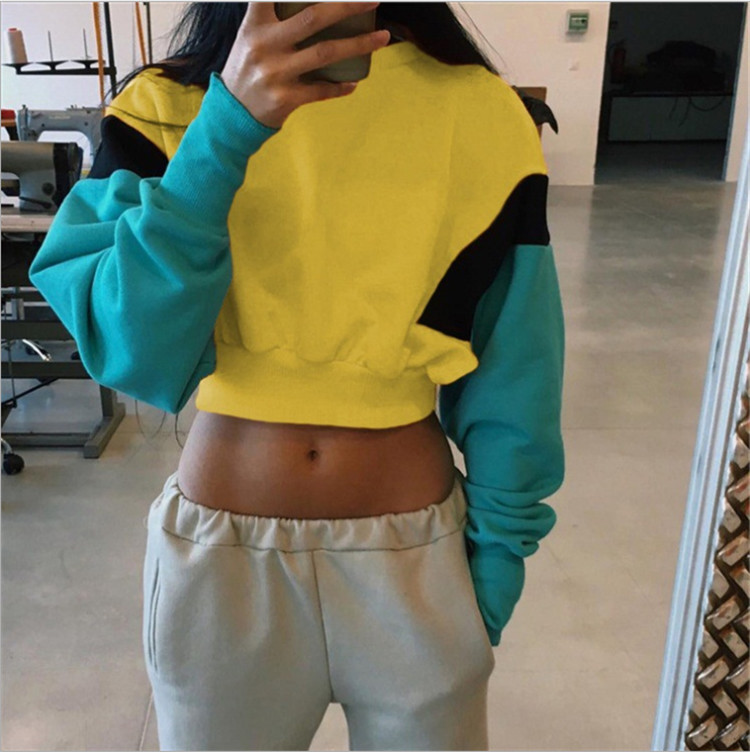 Pulover scurt dama casual in trei culori