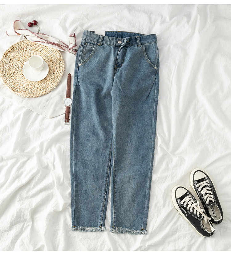 Alkalmi női farmer kék és fekete színben