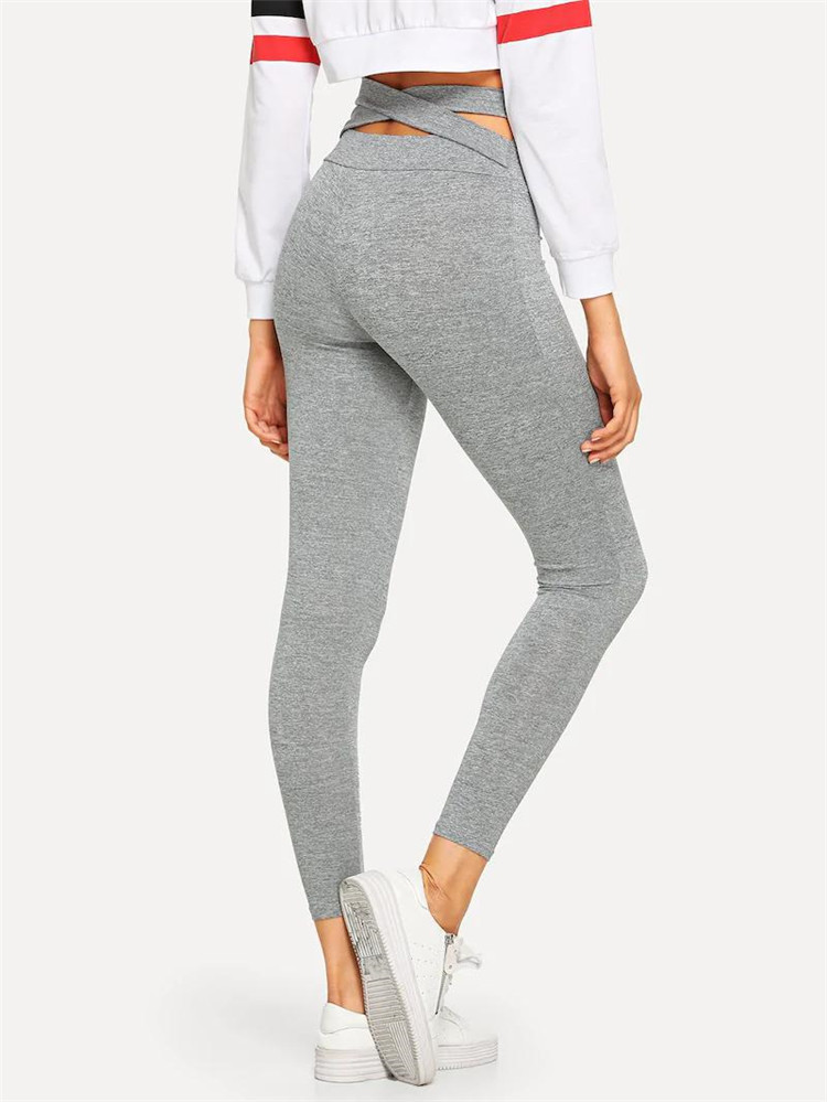 Női sport leggings magas derékkal több színben