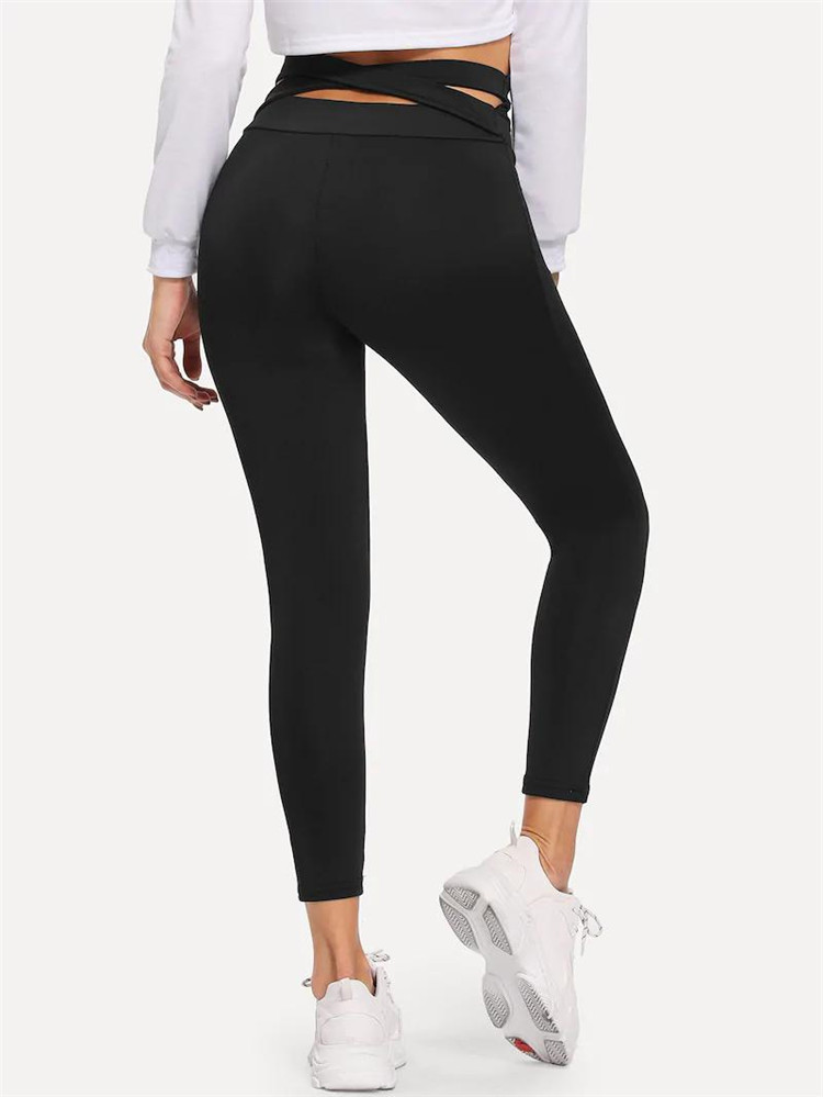 Női sport leggings magas derékkal több színben