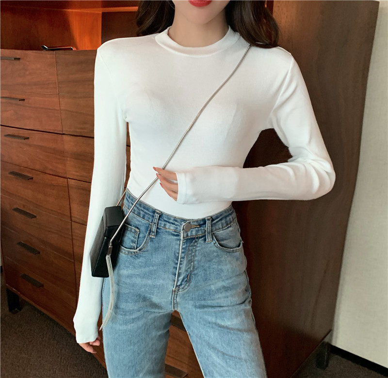 bluză de damă cu mâneci lungi și spate gol în patru culori