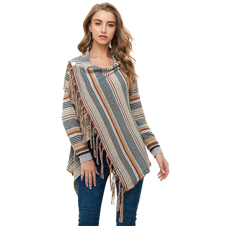 Cardigan casual de dama cu maneci lungi
