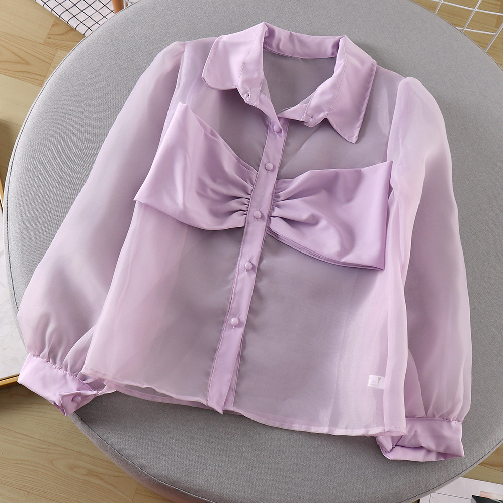 Camasa de dama eleganta cu guler clasic in mai multe culori