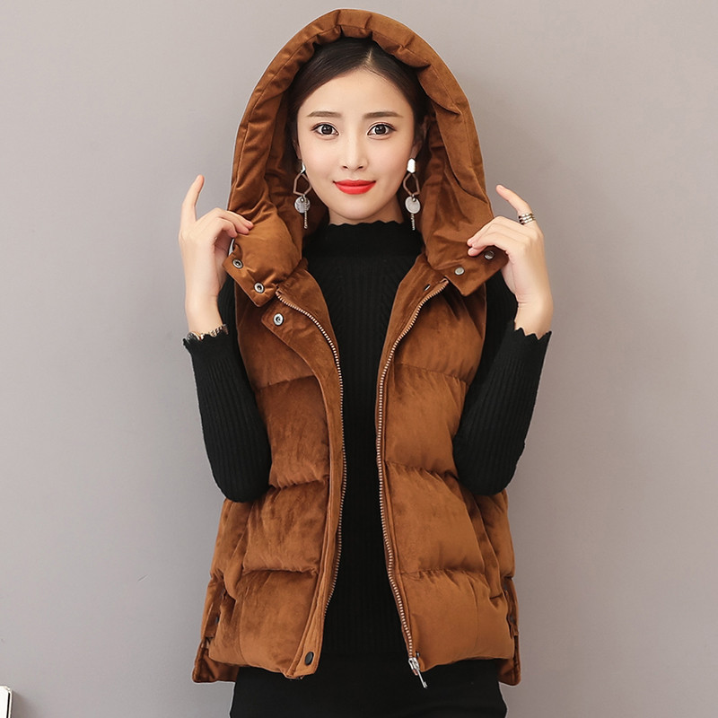 Új modell női mellény kapucnis rózsaszín, barna és zöld színekben