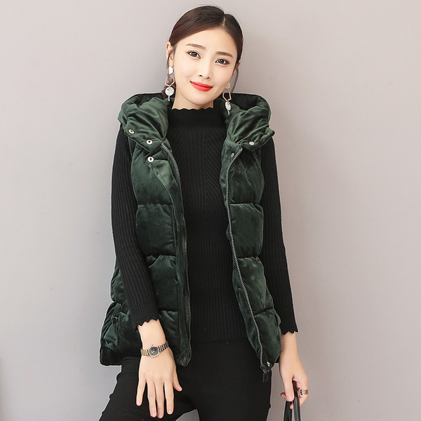 Új modell női mellény kapucnis rózsaszín, barna és zöld színekben