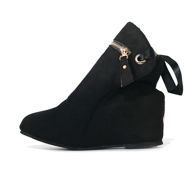 Ghete de dama moderne cu fermoar in mai multe culori