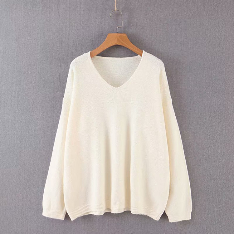 Pulover casual dama in cinci culori - model larg