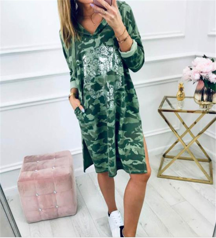 Tunica casual dama cu gluga si aplicatie in doua culori