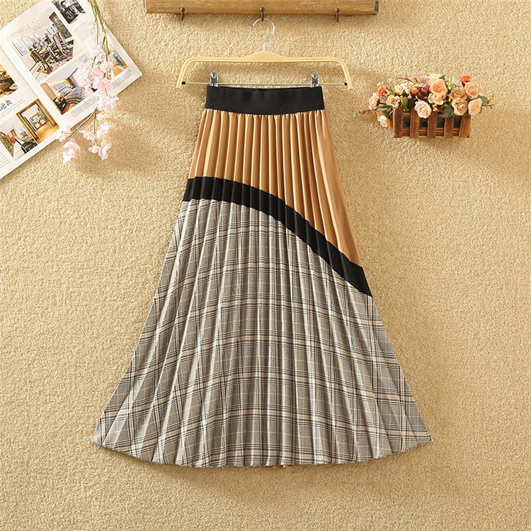 Γυναικεία πλισέ φούστα σε τέσσερα χρώματα