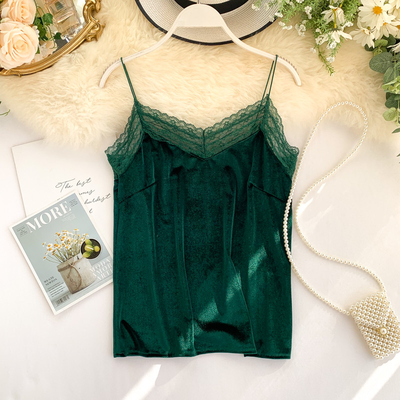 Maiou de damă de zi cu zi cu bretele subțiri în diferite culori