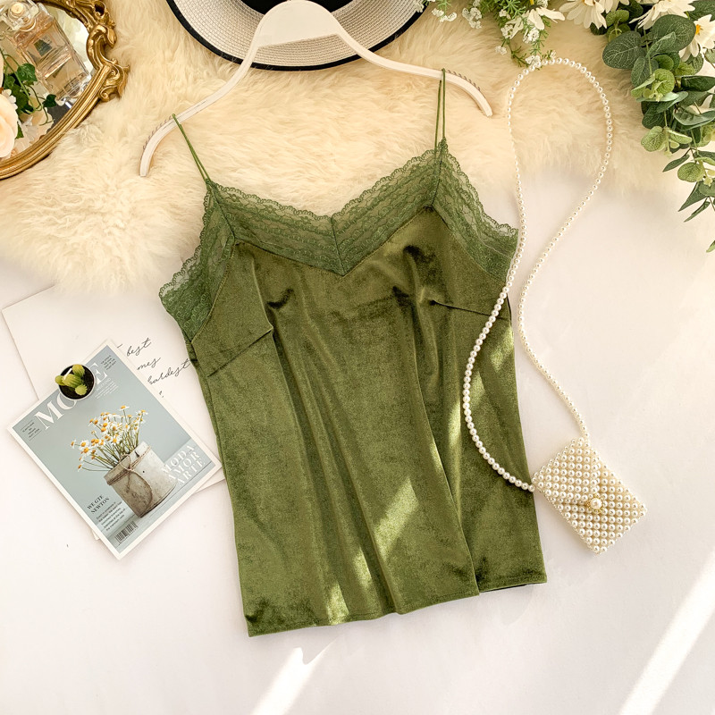 Maiou de damă de zi cu zi cu bretele subțiri în diferite culori