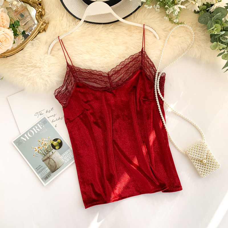 Maiou de damă de zi cu zi cu bretele subțiri în diferite culori