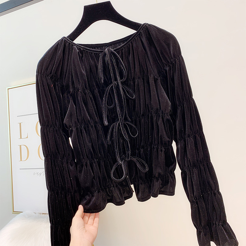 Γυναικείο πουκάμισο με δεσμούς σε διάφορα χρώματα