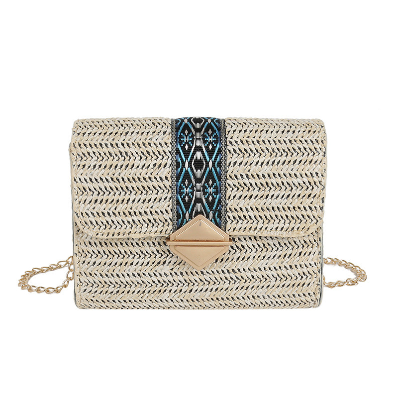 Modern női táska fémlánccal, három színben