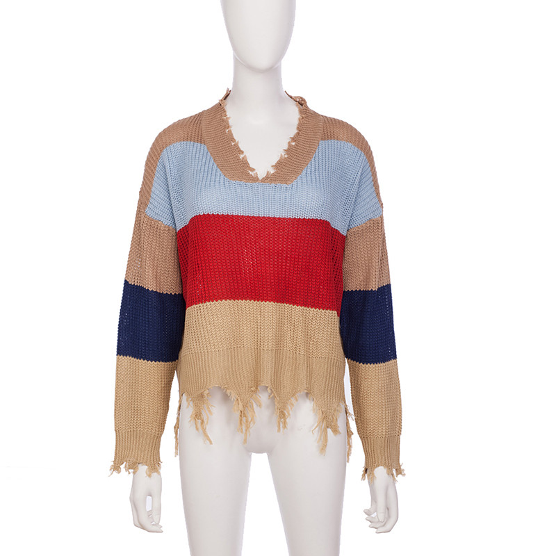 Pulover casual dama cu maneci lungi in trei culori