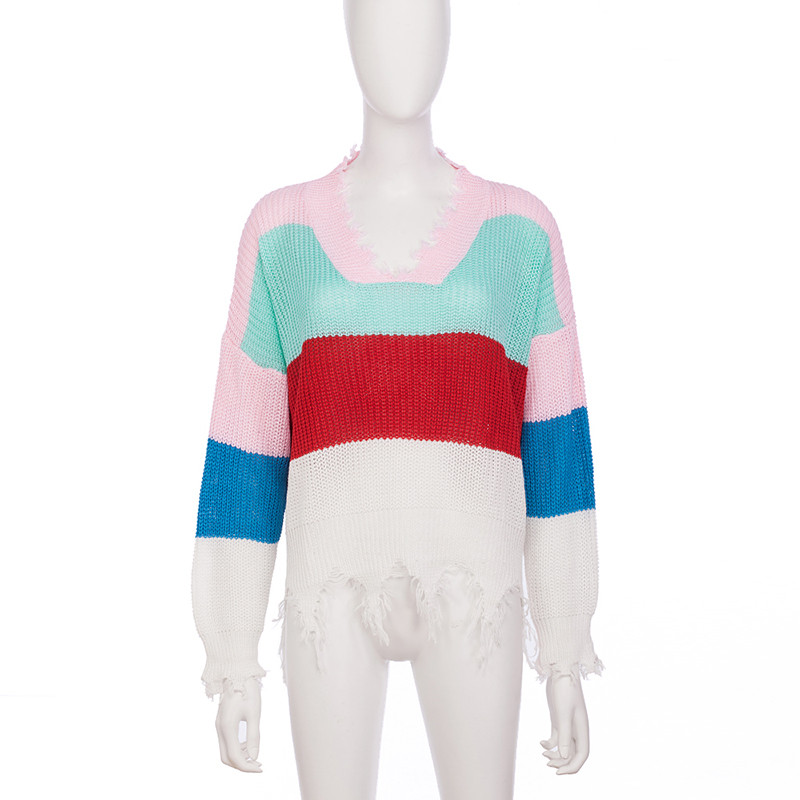 Pulover casual dama cu maneci lungi in trei culori