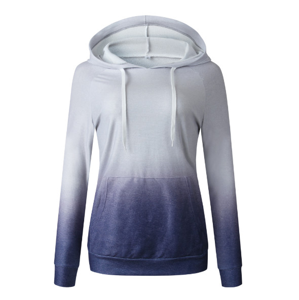 Modern női pulóver kék és zöld nyakkendővel