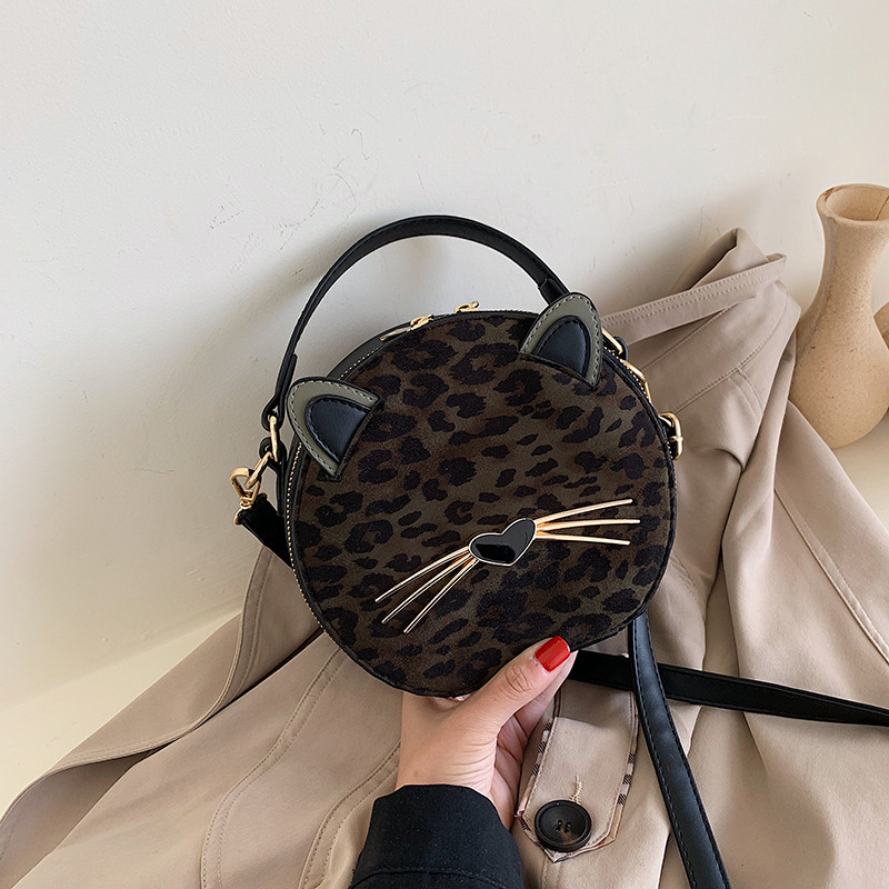 Geanta de dama cu element 3D si model animal in patru culori