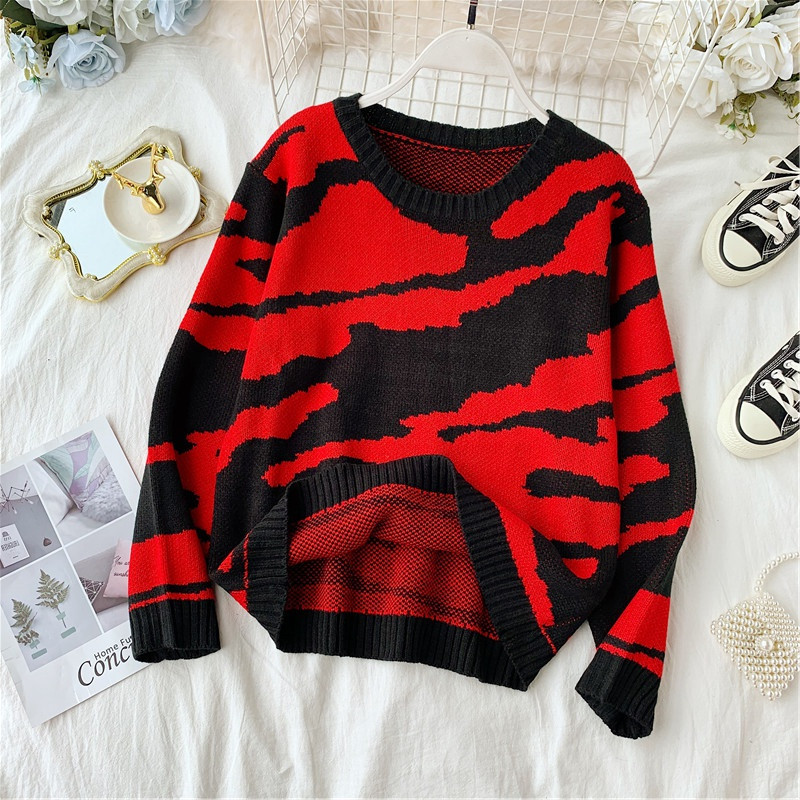 Γυναικείο  casual πουλόβερ με οβάλ ντεκολτέ σε διάφορα χρώματα