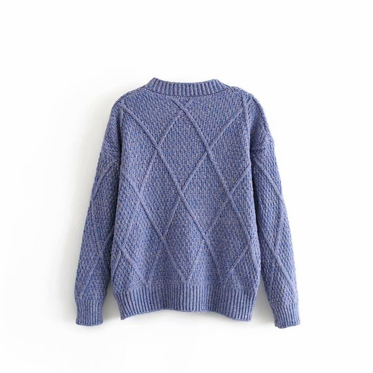 Pulover casual dama cu decolteu oval in trei culori