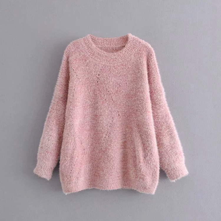 Pulover de dama in patru culori - model uni