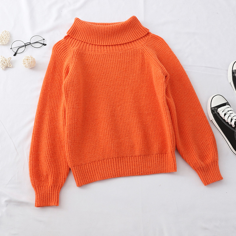 Pulover casual dama cu guler polo in diferite culori