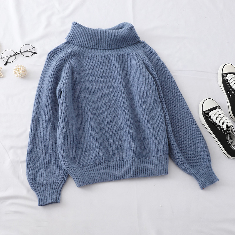 Pulover casual dama cu guler polo in diferite culori