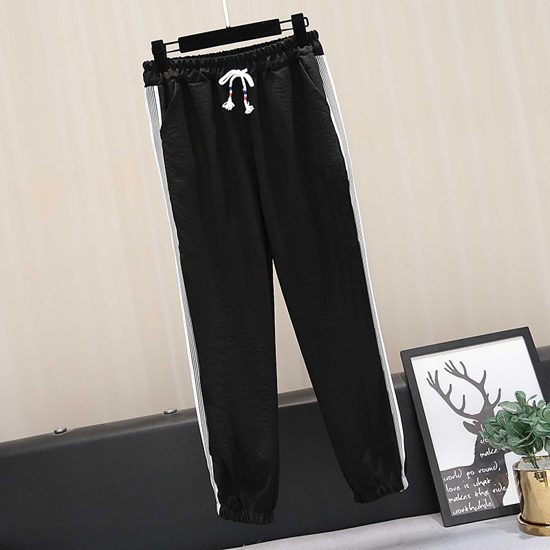 Pantaloni de dama sport si casual cu margini in mai multe culori