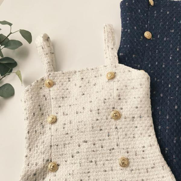 Rochie de dama moderna cu bretele in alb