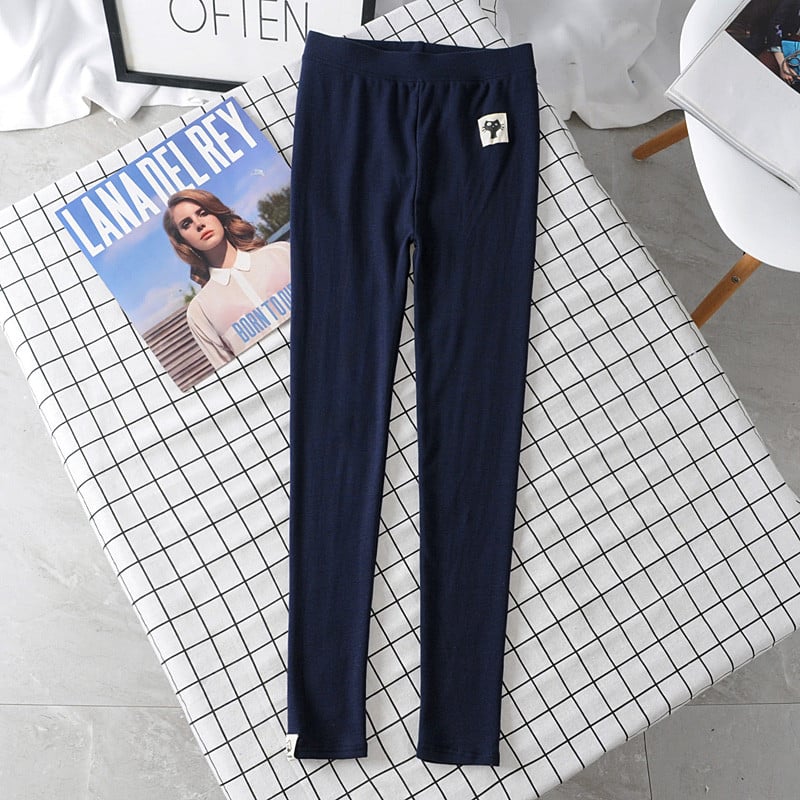 Καθημερινό γυναικείο κολάν  με ψηλής μέσης σε διάφορα χρώματα